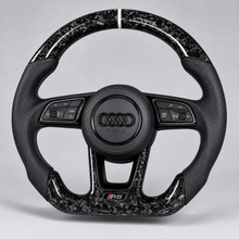 Volant Audi RS – Carbone Forgé | Cuir Perforé