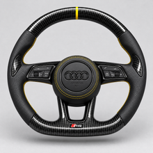 Volant Audi RS – Carbone Twill | Surpiqûres Jaunes